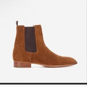 The Kooples Brown Leather Chelsea Boot